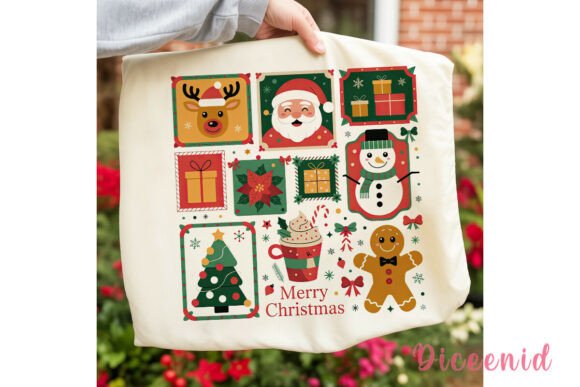 Christmas Festive Clipart PNG & Illustrations