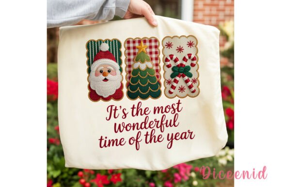 Christmas Panels Glitter Text PNG & Illustrations