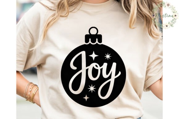 Joy Christmas Ornament PNG Clipart & Illustrations