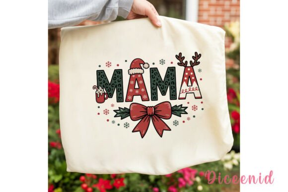 MAMA Christmas Festive PNG Clipart & Illustrations