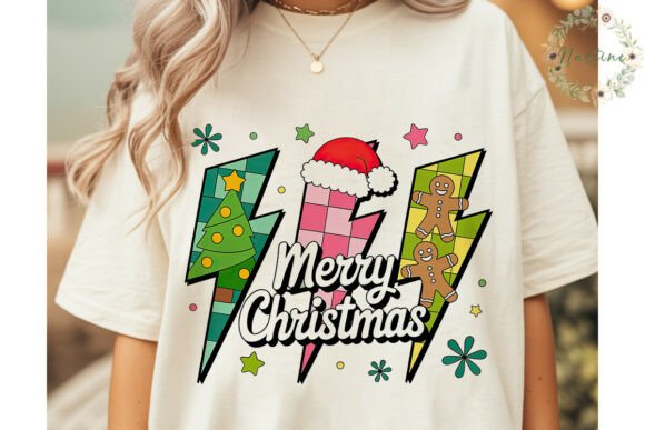 Merry Christmas Bolt Sublimation Design: Illustrations Review