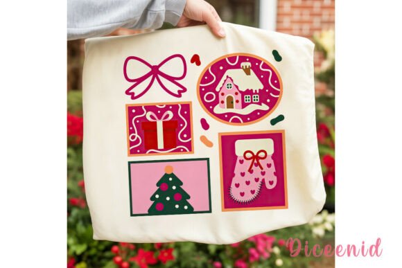 Pink Christmas Nutcracker Clipart PNG & Illustrations