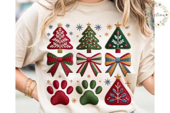 Review: Christmas Embroidery Clipart Bundle PNG
