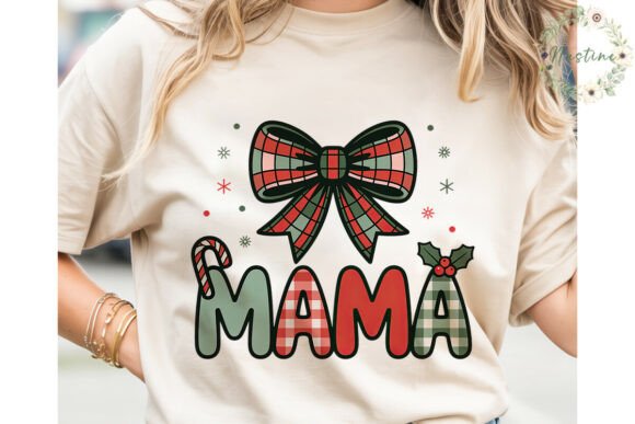 Review: Christmas MAMA Plaid Sublimation Design