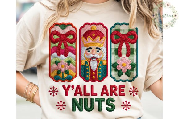 Review: Christmas Nutcracker Yarn Art PNG for Embroidery