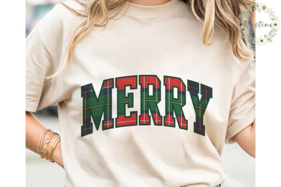 Review: MERRY Plaid Christmas Sublimation Design