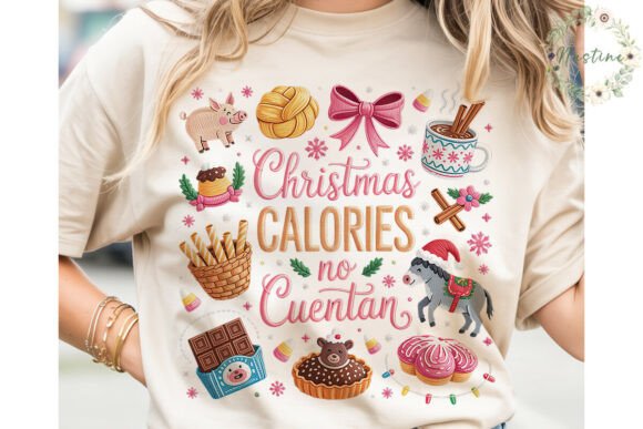Reviewing Christmas Calories Holiday PNG Clipart Illustrations