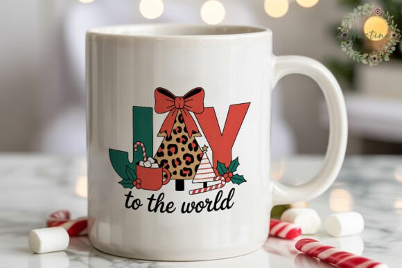 Reviewing Leopard Print JOY Christmas PNG Clipart for Stitching